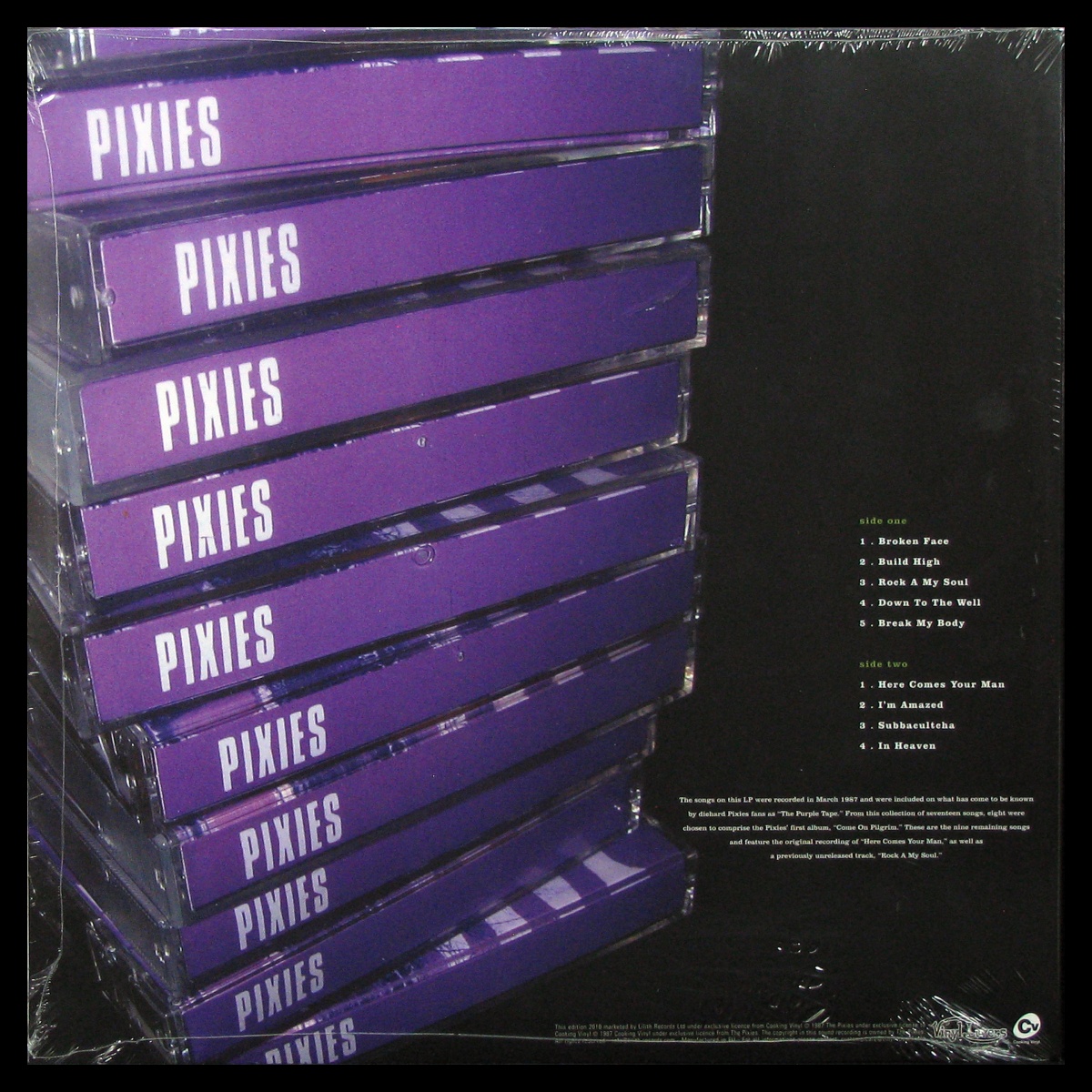 LP Pixies — Pixies (coloured vinyl) фото 2