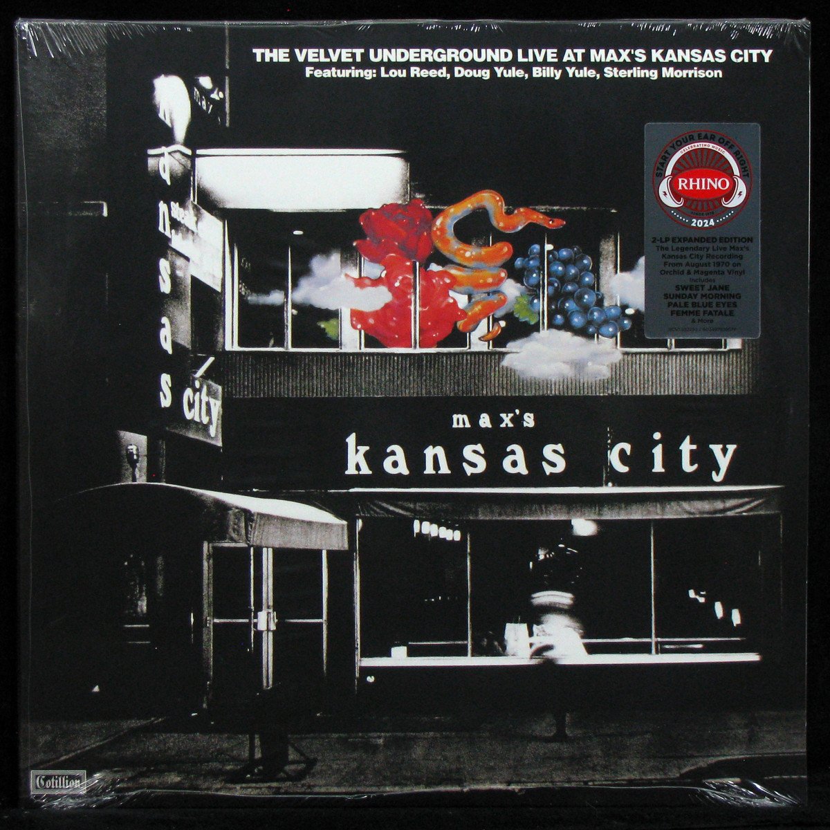 LP Velvet Underground — Live At Max's Kansas City (2LP, coloured vinyl) фото