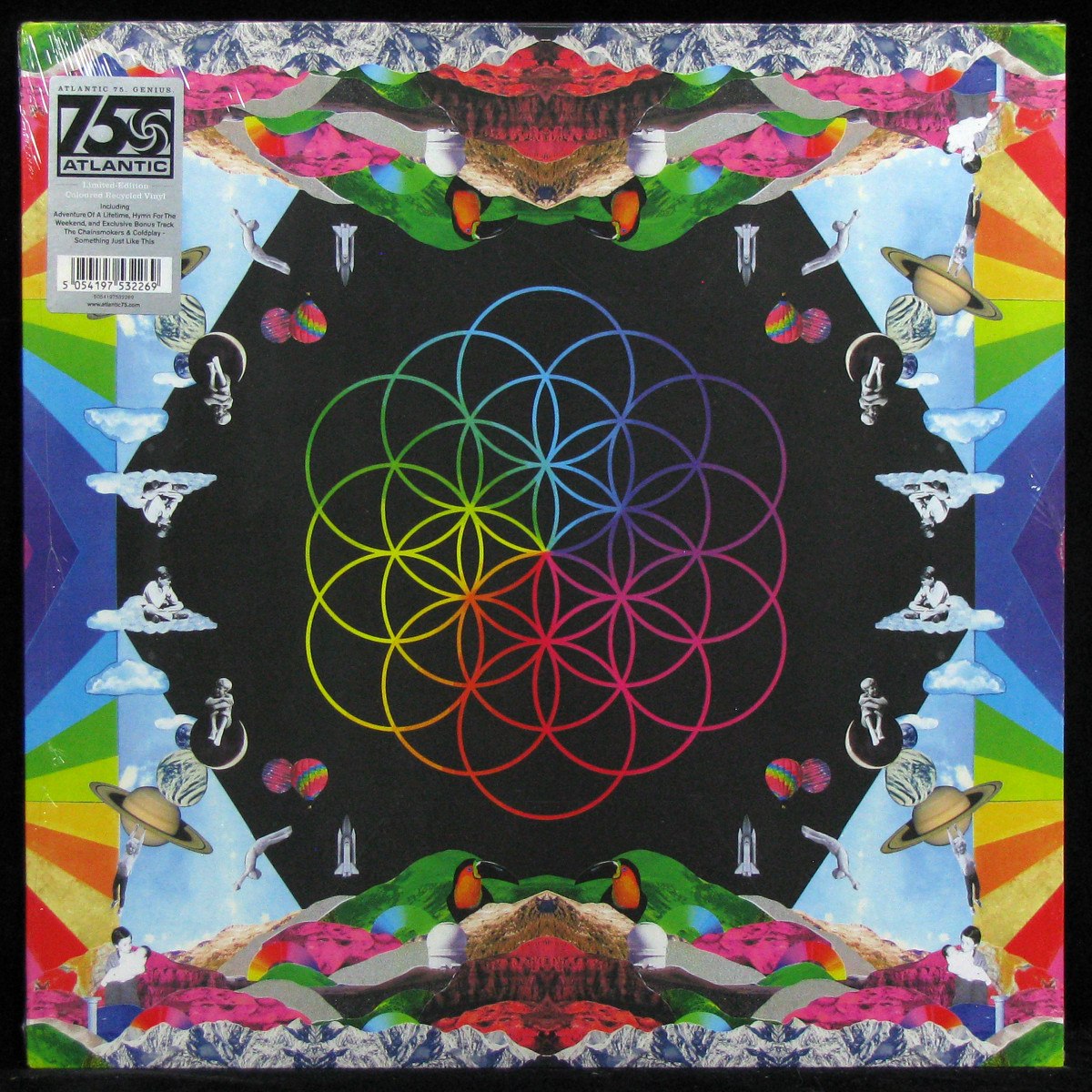 LP Coldplay — A Head Full Of Dreams (coloured vinyl, + poster) фото