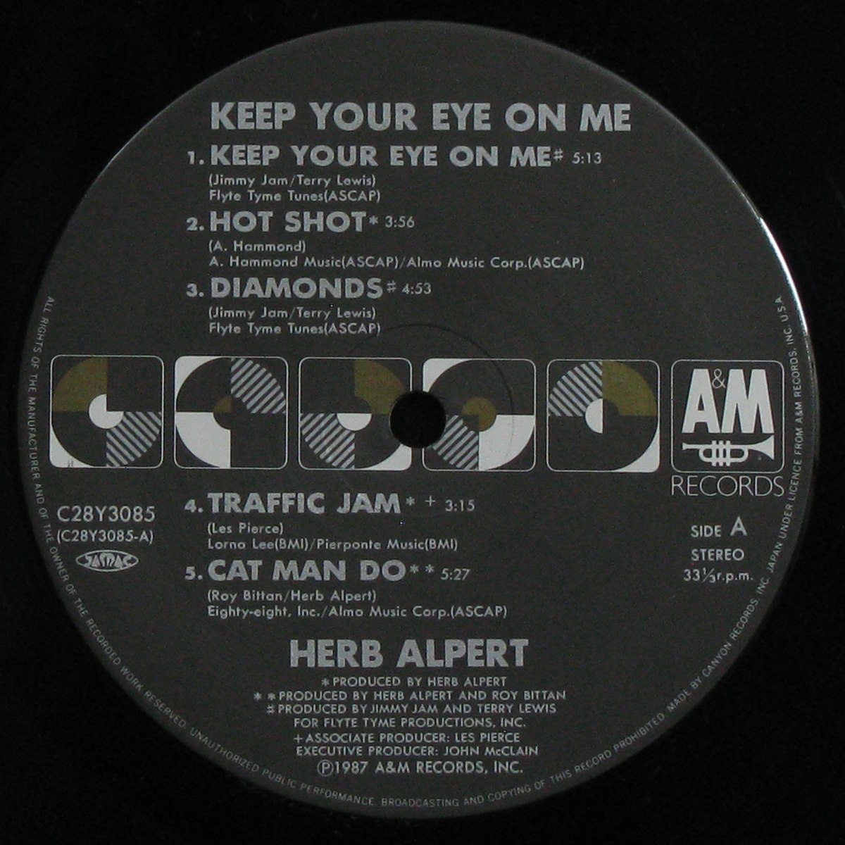 LP Herb Alpert — Keep Your Eye On Me (+ obi) фото 3