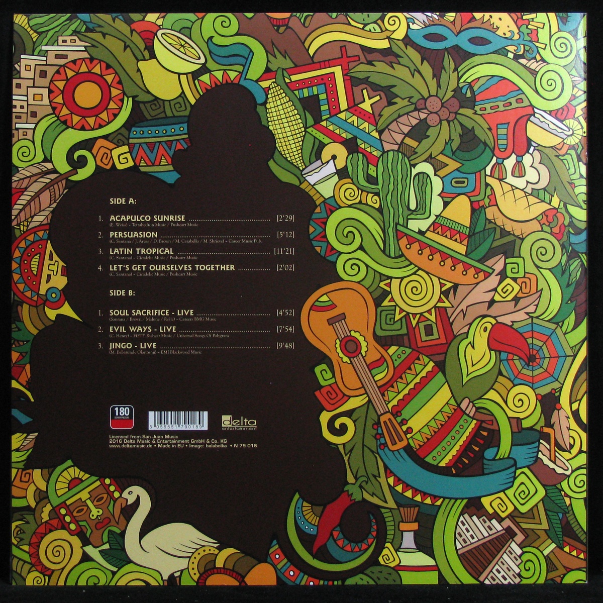 LP Santana — Soul Sacrifice фото 2