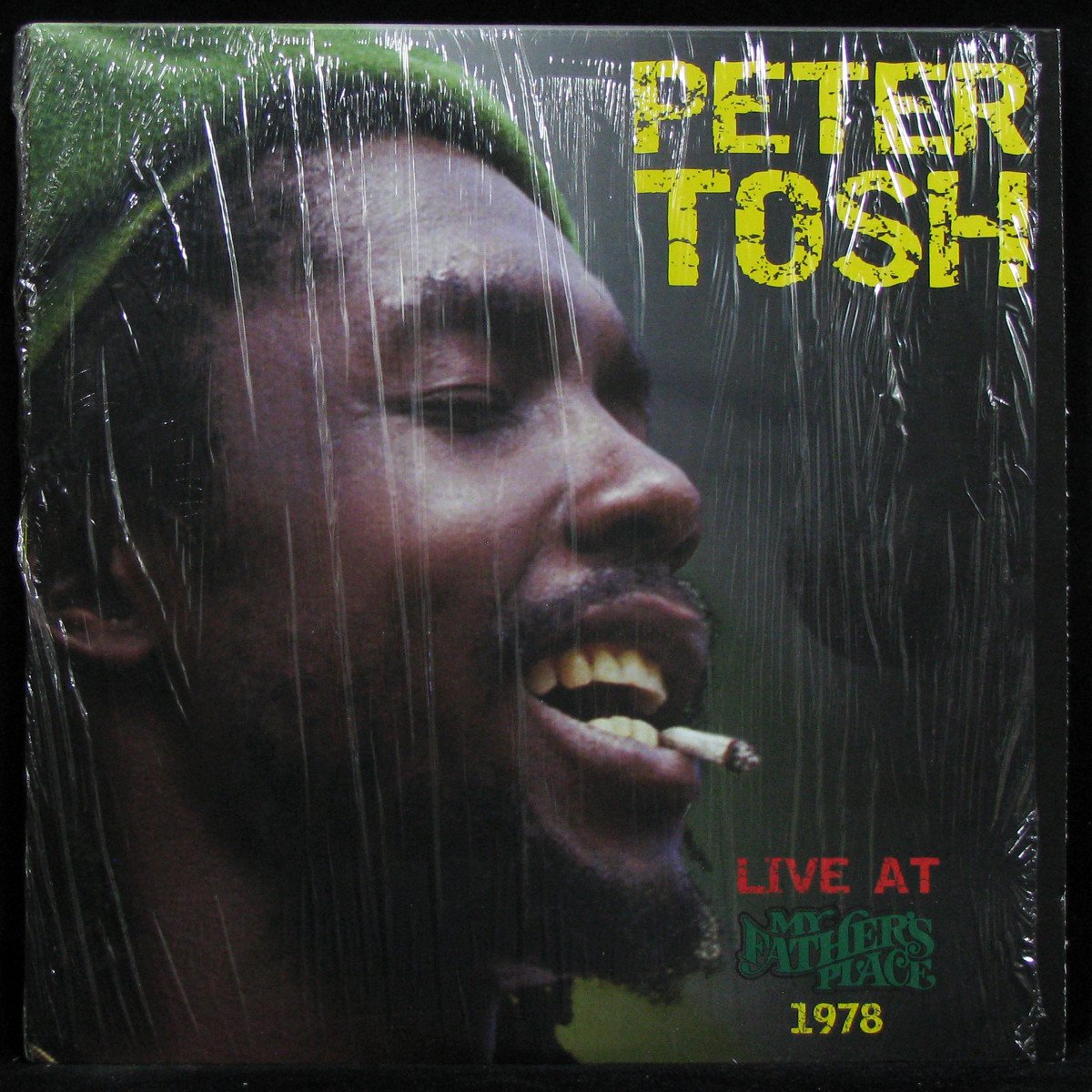 LP Peter Tosh — Live At My Father's Place 1978 фото