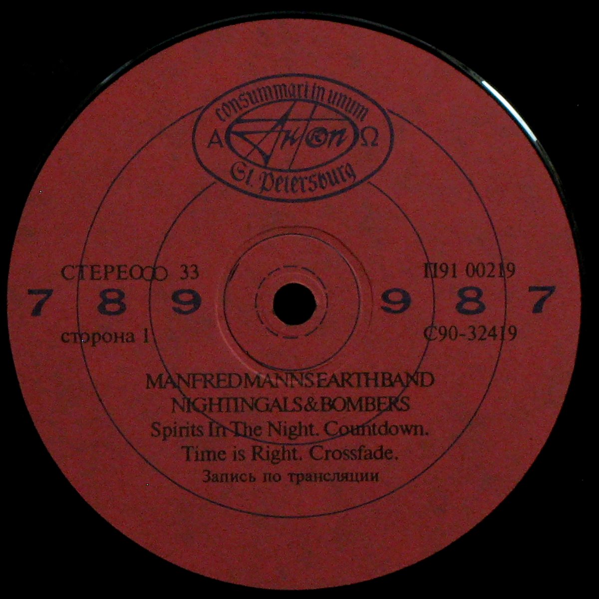 LP Manfred Mann's Earth Band — Nightingales & Bombers = Соловьи И Бомбардировщики фото 2