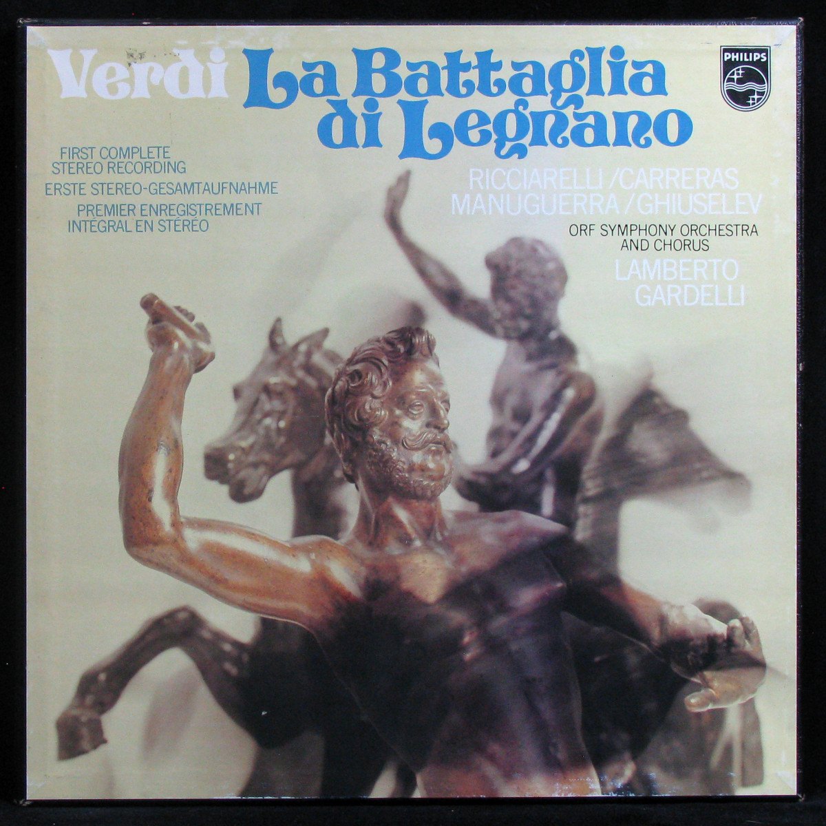 LP Lamberto Gardelli — Verdi: La Battaglia Di Legnano (2LP Box, + booklet) фото