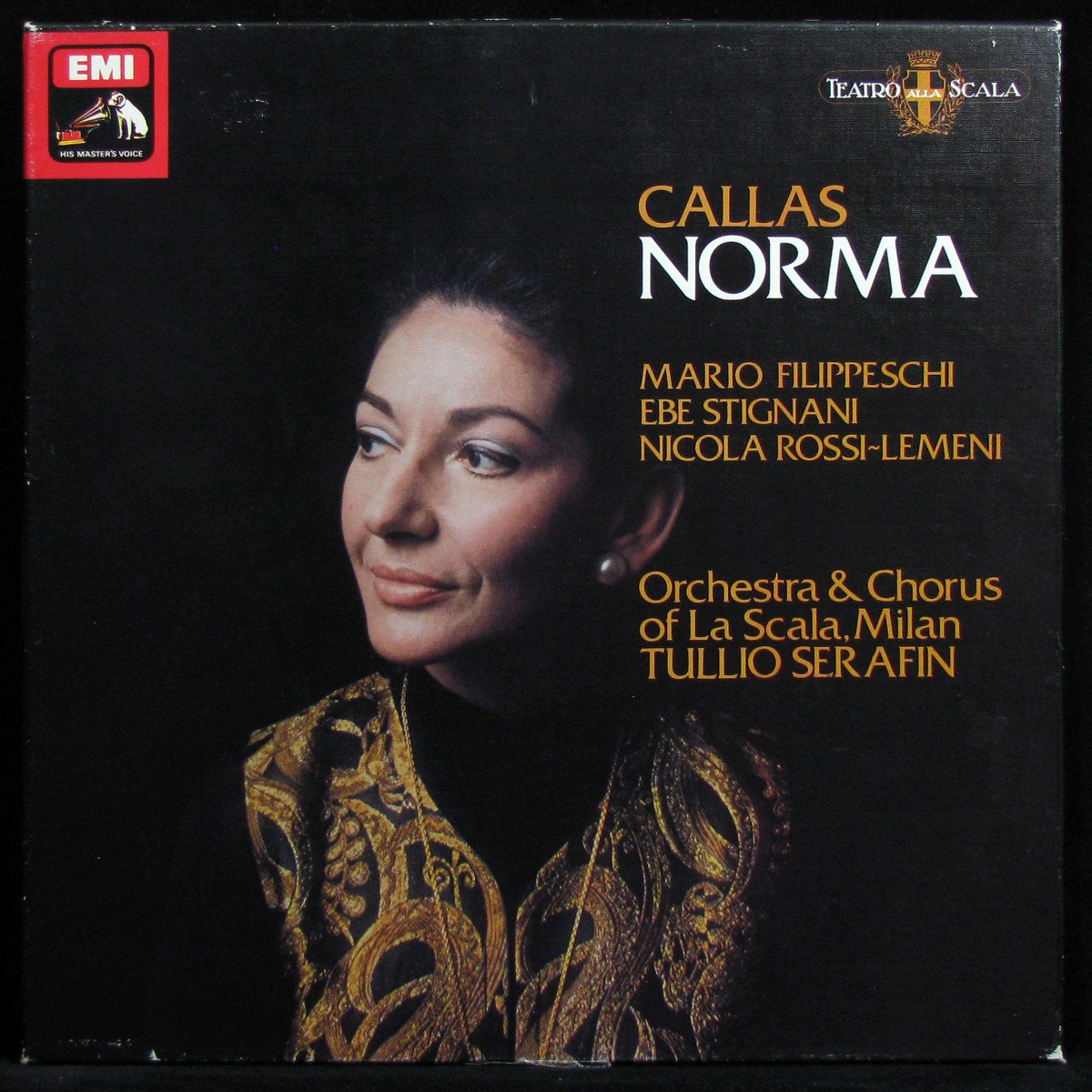LP Tullio Serafin — Bellini: Norma (3LP Box, + booklet) фото