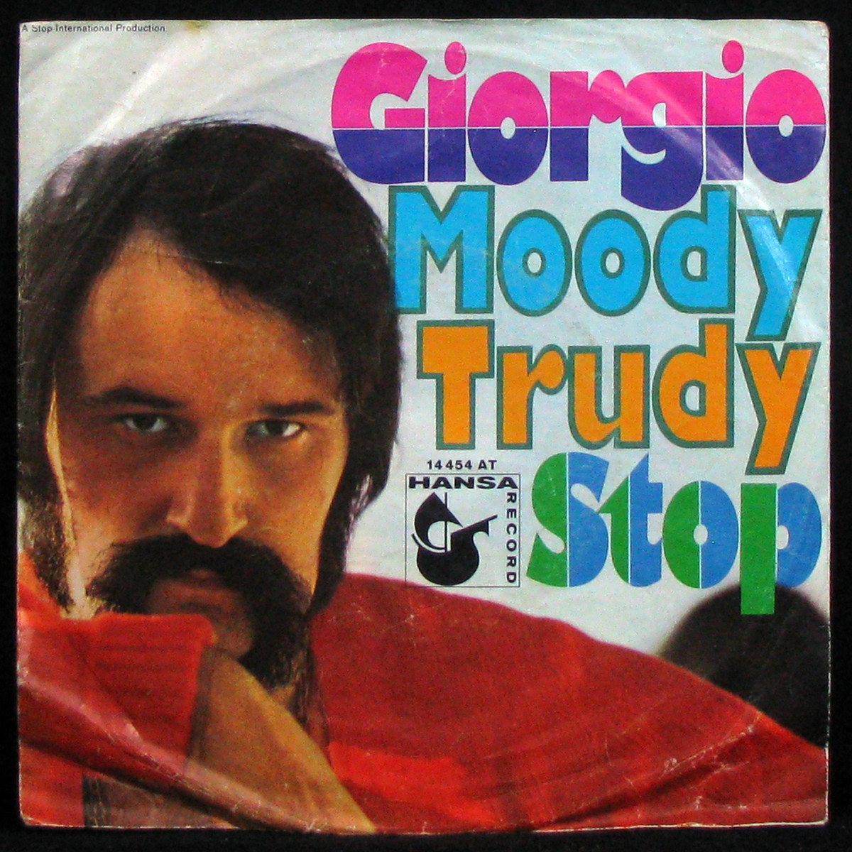 LP Giorgio Moroder — Moody Trudy / Stop (single) фото