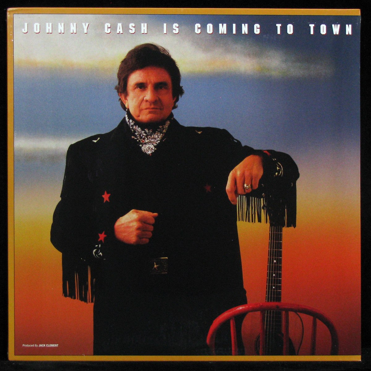 LP Johnny Cash — Johnny Cash Is Coming To Town фото