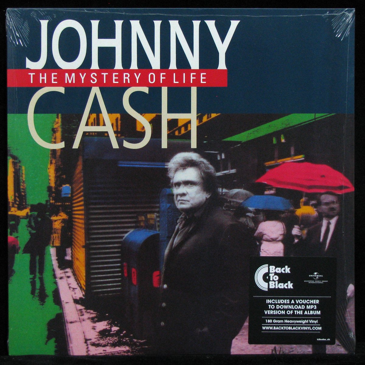 LP Johnny Cash — Mystery Of Life фото