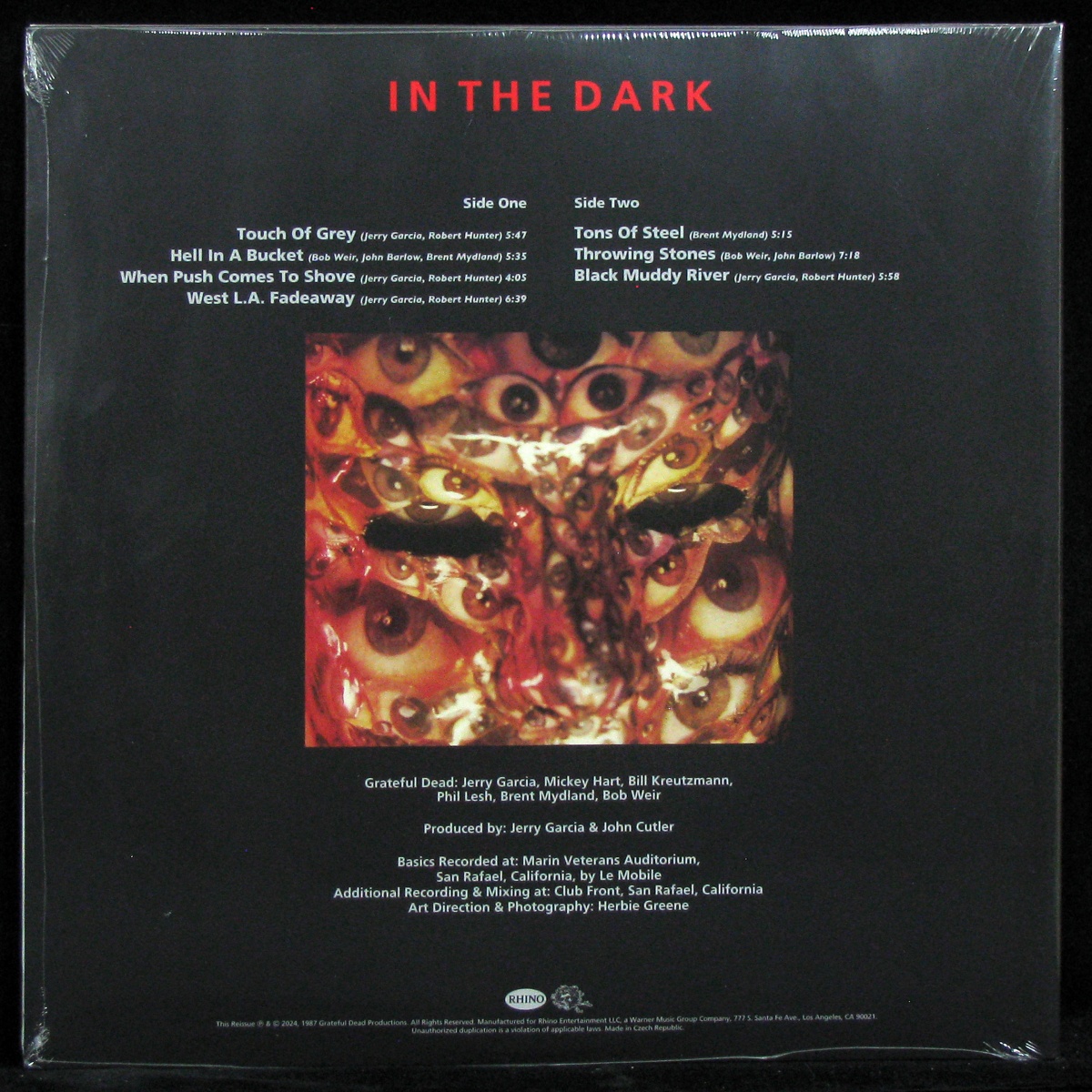 LP Grateful Dead — In The Dark (coloured vinyl) фото 2
