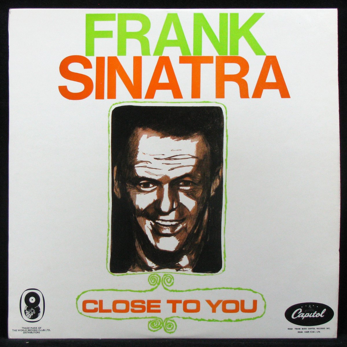 LP Frank Sinatra — Close To You (mono, club edition) фото