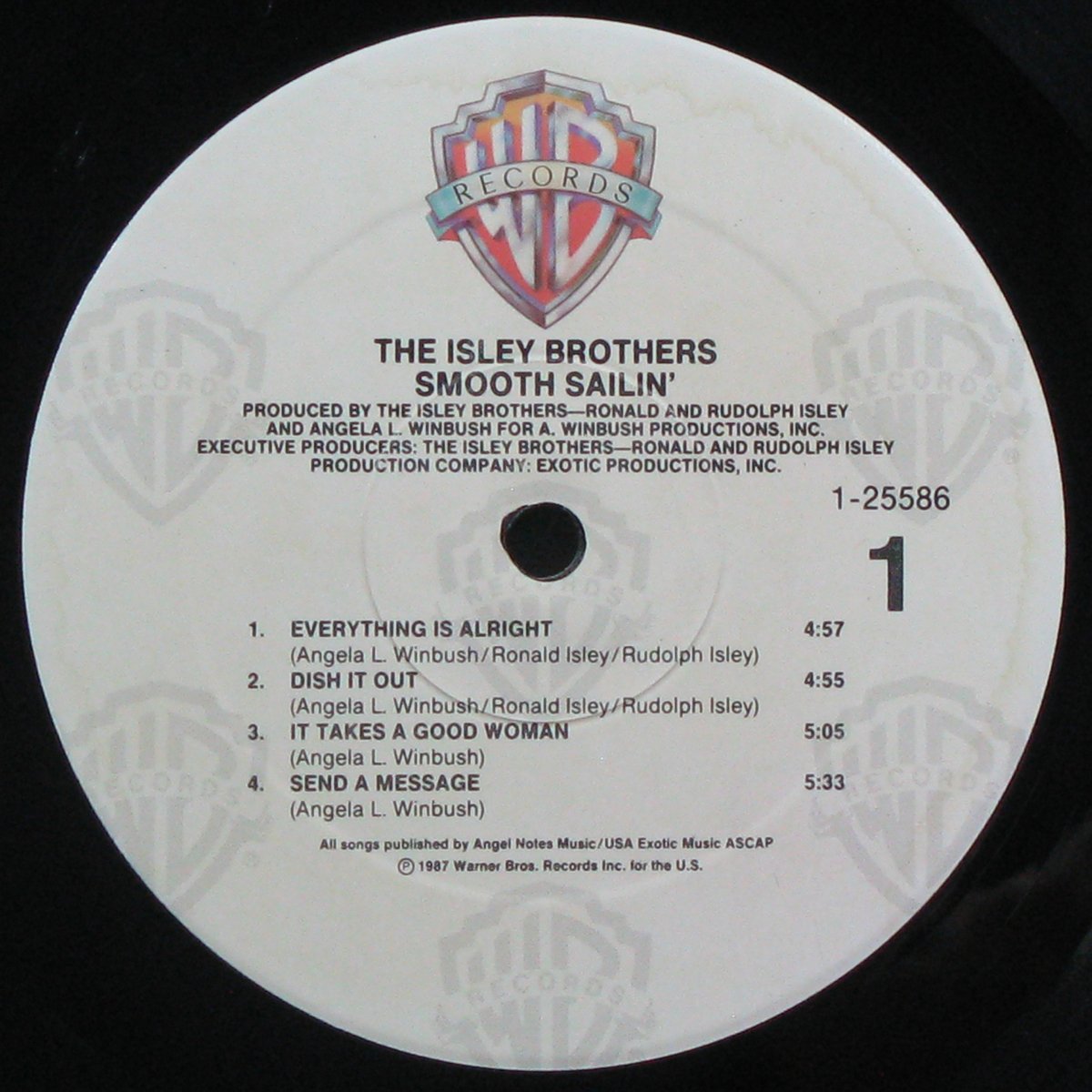 LP Isley Brothers — Smooth Sailin' фото 2