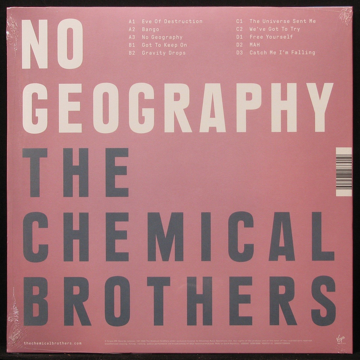 LP Chemical Brothers — No Geography (2LP) фото 2
