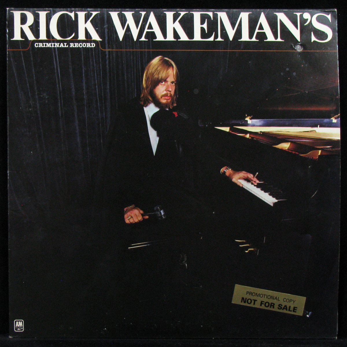 LP Rick Wakeman — Criminal Record (promo) фото