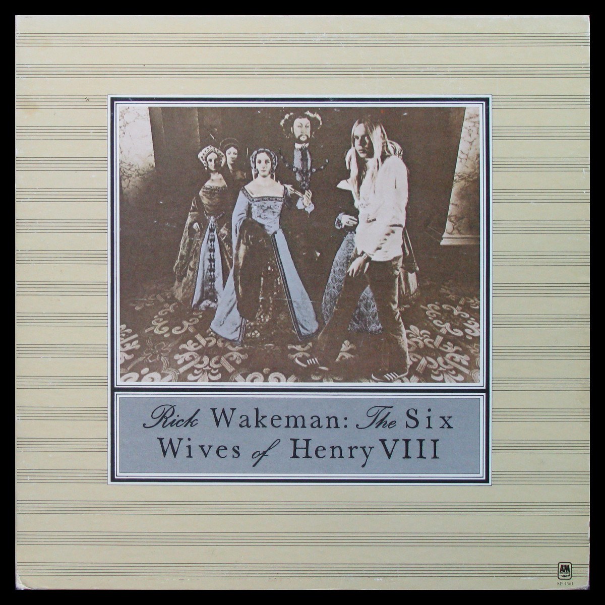 LP Rick Wakeman — Six Wives Of Henry VIII фото
