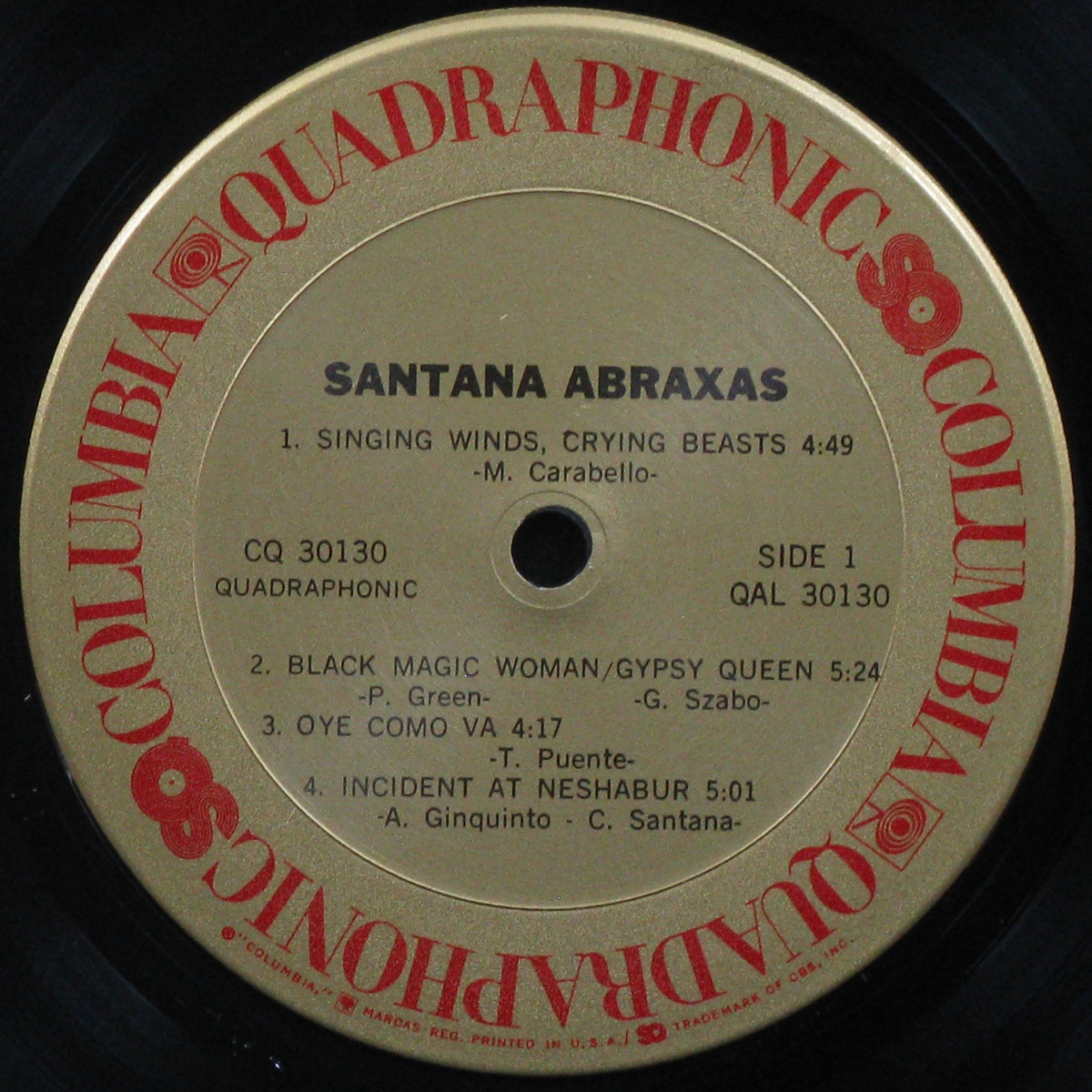 LP Santana — Abraxas фото 2