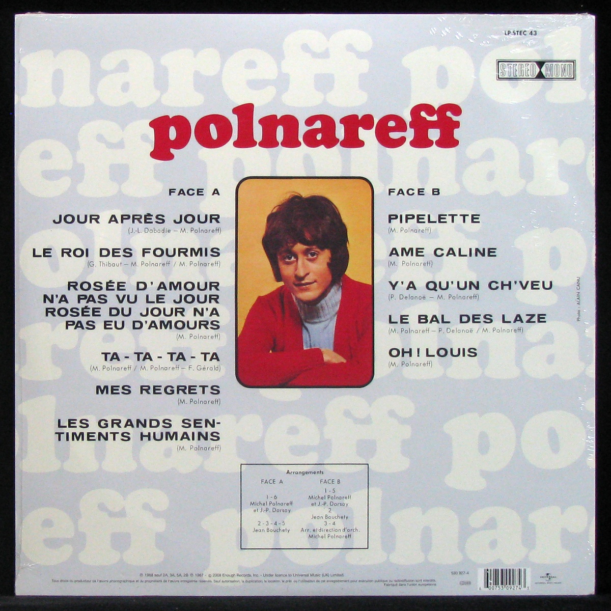LP Michel Polnareff — Volume 2 фото 2