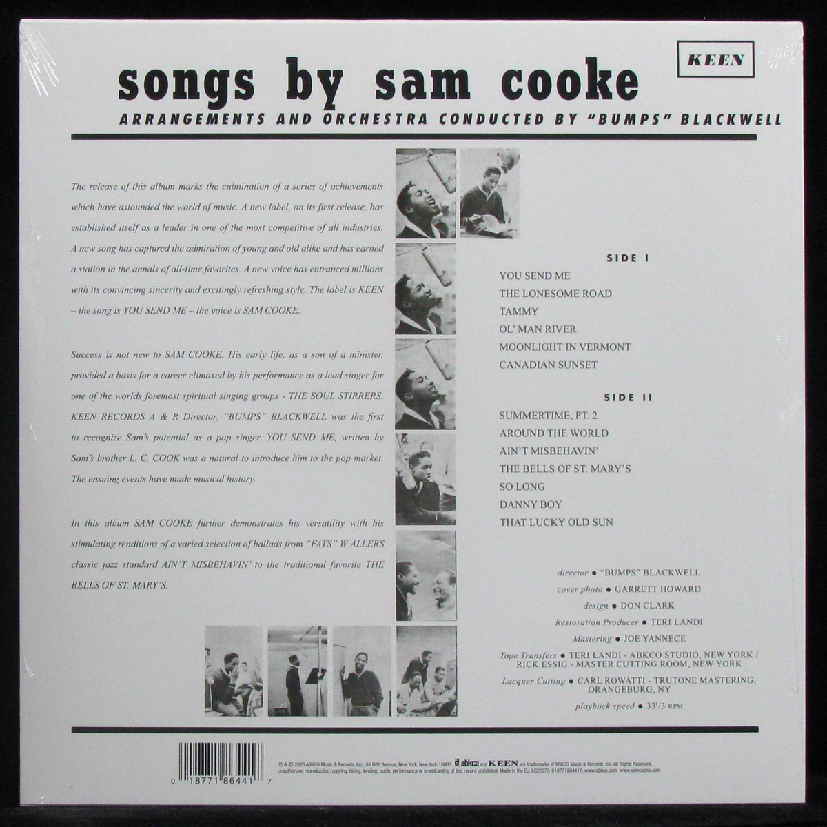 LP Sam Cooke / Bumps Blackwell Orchestra — Sam Cooke фото 2