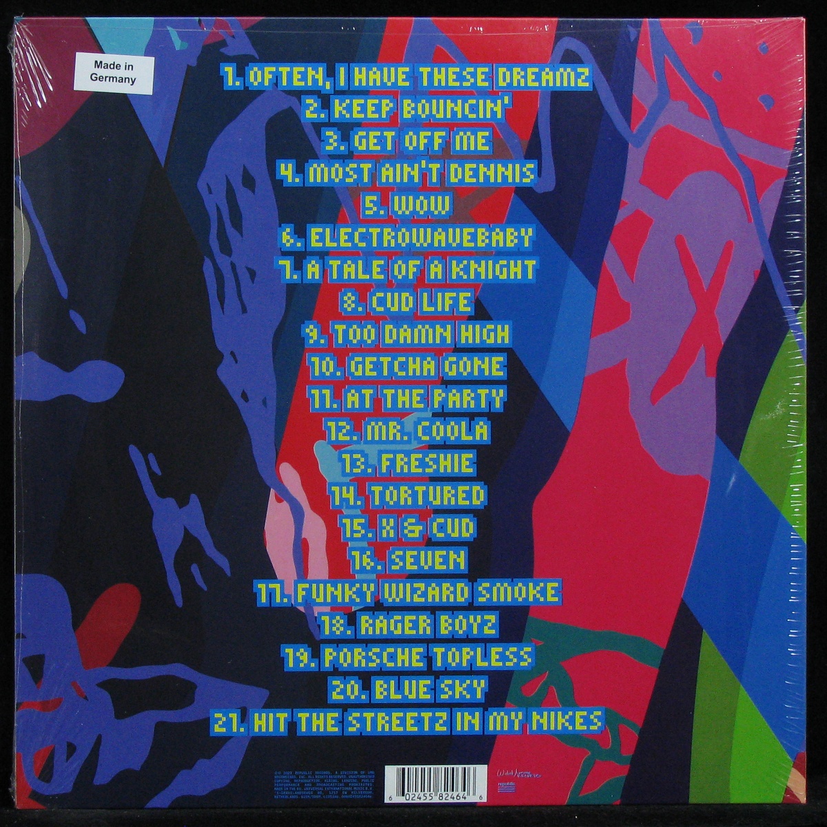 LP Kid Cudi — Insano (2LP, coloured vinyl) фото 2