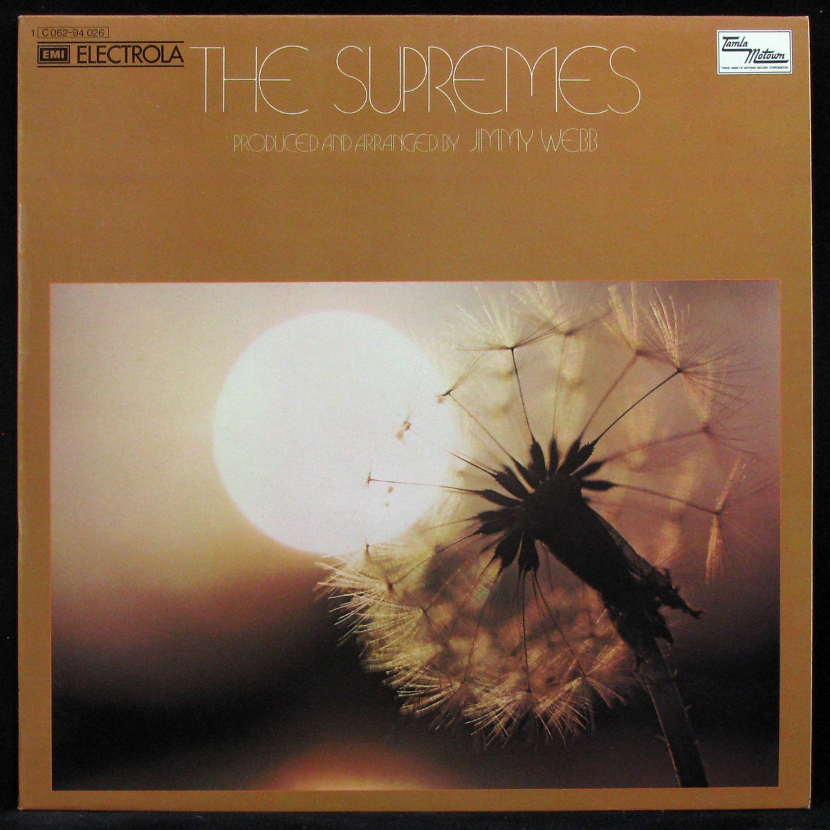 LP Supremes — Supremes Produced And Arranged By Jimmy Webb фото