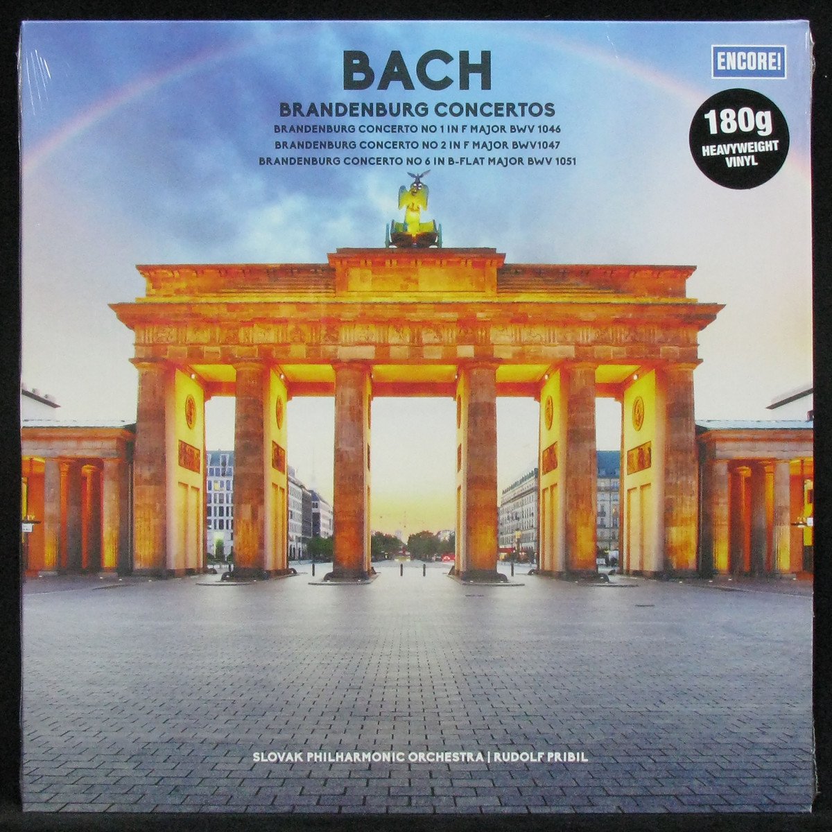 LP Slovak Philharmonic Orchestra — Bach:Brandenburg concertos фото