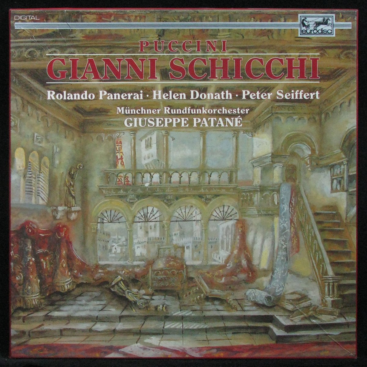 LP Giuseppe Patane — Puccini: Gianni Schicchi (1LP Box, + booklet) фото