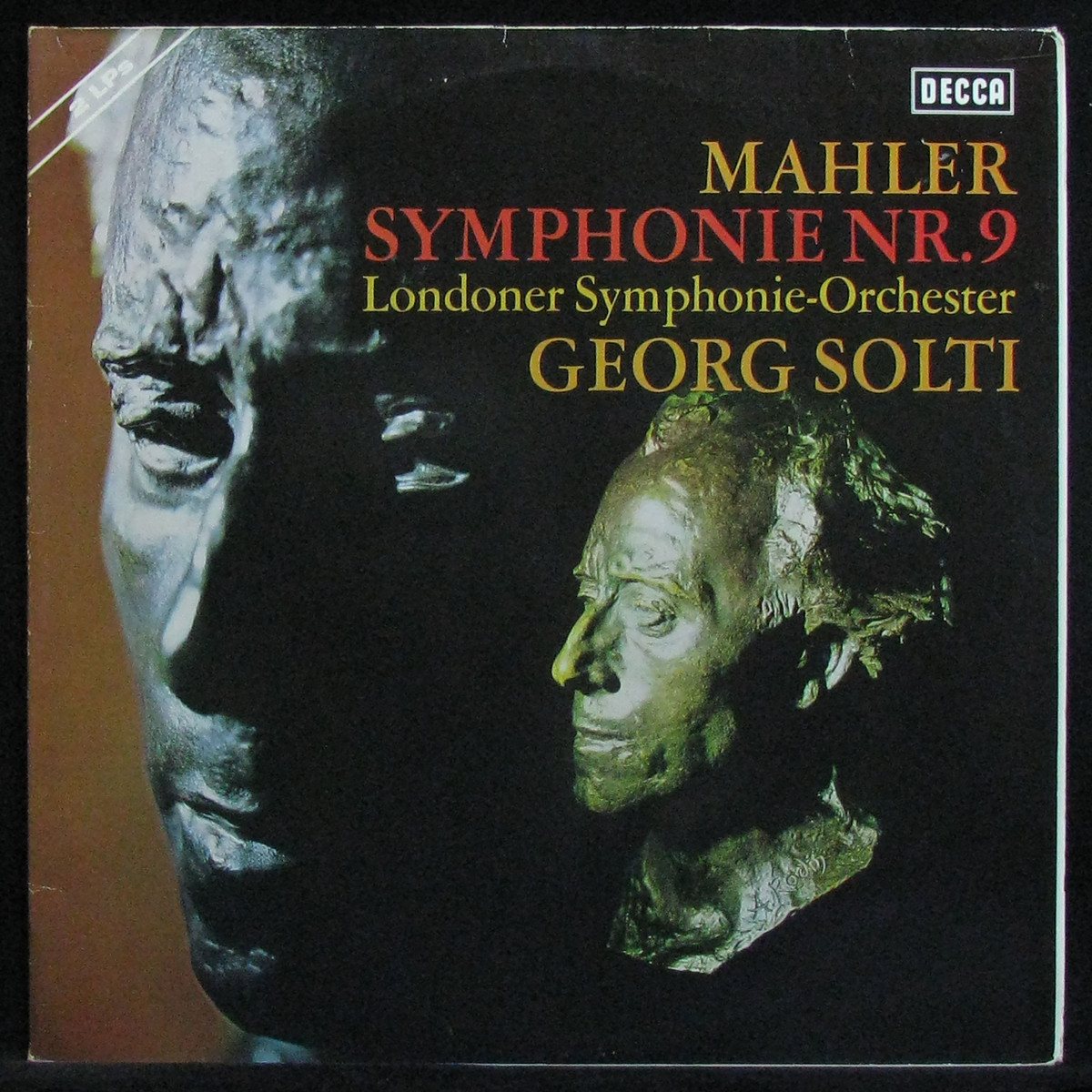 LP Georg Solti — Mahler: Symphonie Nr. 9 D-Dur (2LP) фото