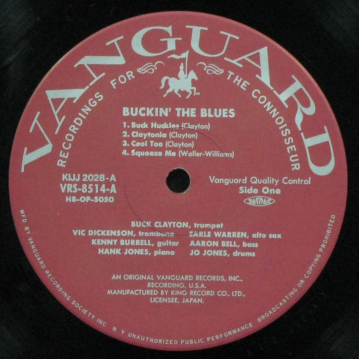 LP Buck Clayton — Buckin' The Blues (+ obi) фото 2