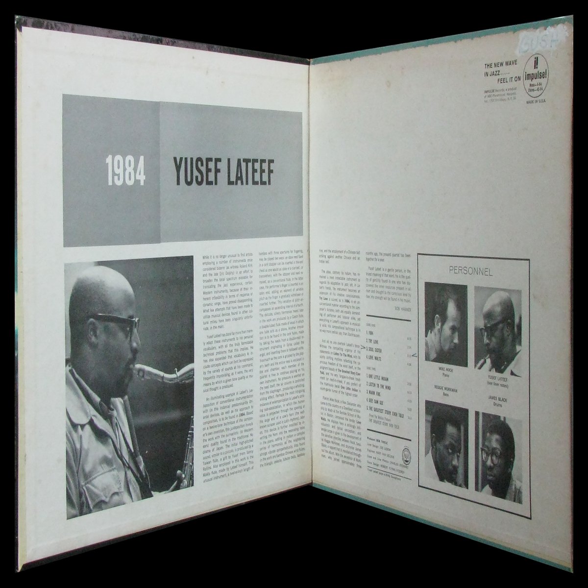 LP Yusef Lateef — 1984 фото 3
