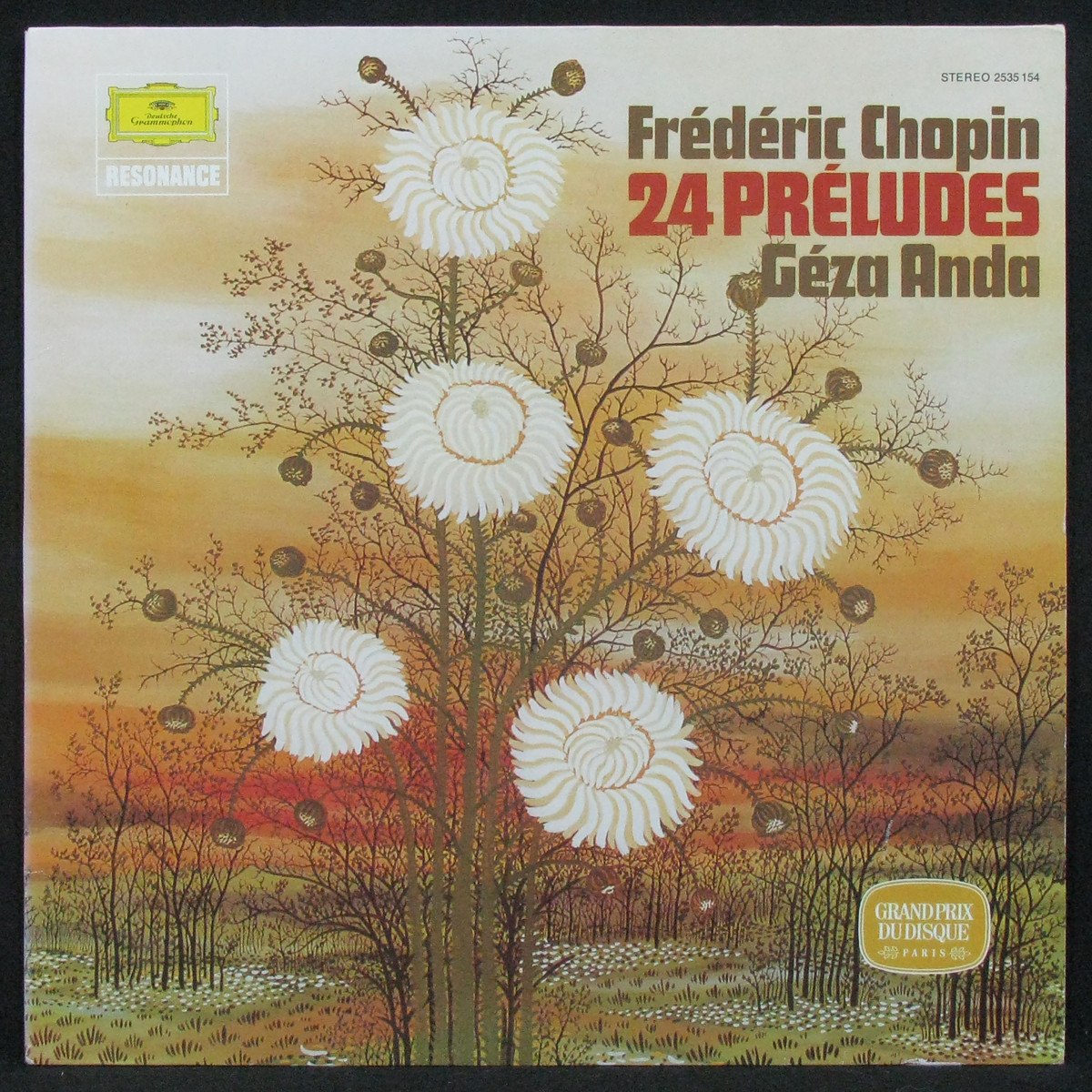 LP Geza Anda — Chopin: 24 Preludes фото