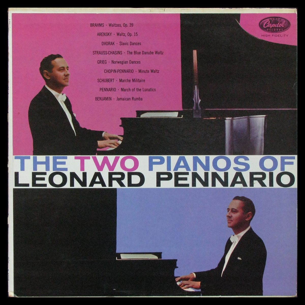LP Leonard Pennario — Two Pianos Of Leonard Pennario фото