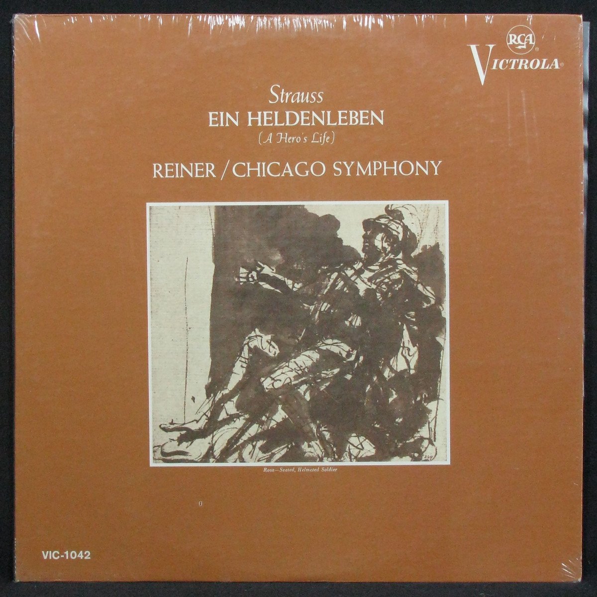 LP Fritz Reiner — Strauss: Ein Heldenleben (mono) фото