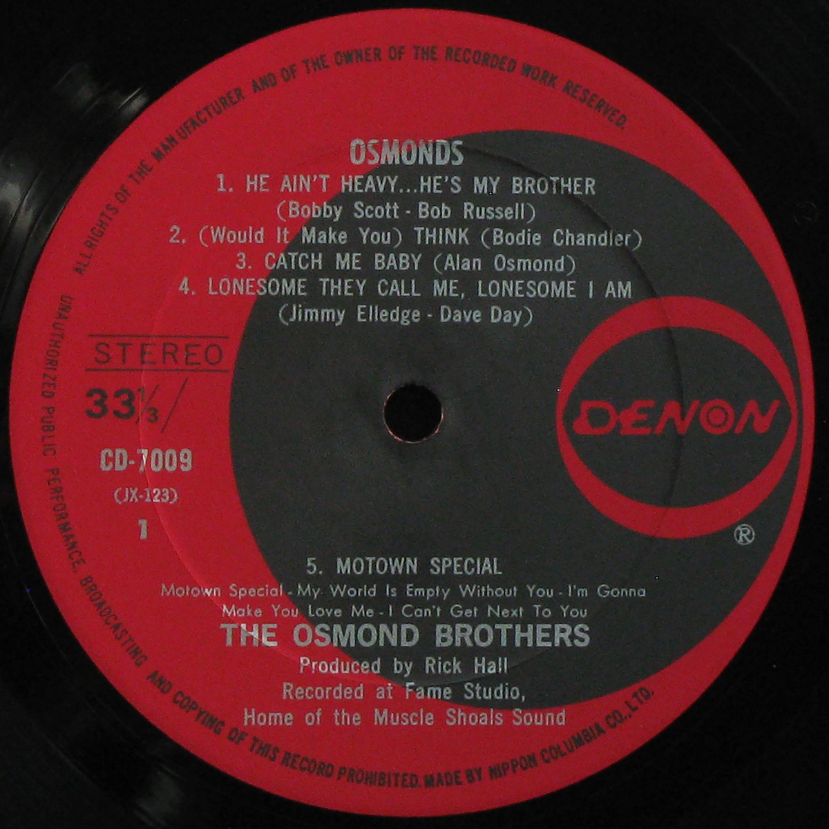 LP Osmond Brothers — Osmonds (+ obi) фото 2