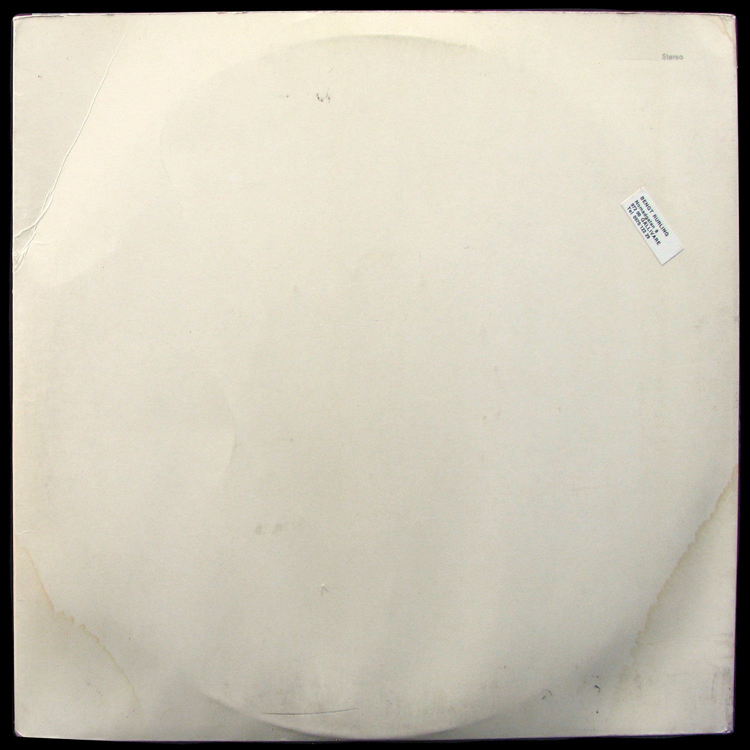 LP Beatles — White Album (2LP,  + poster) фото 2