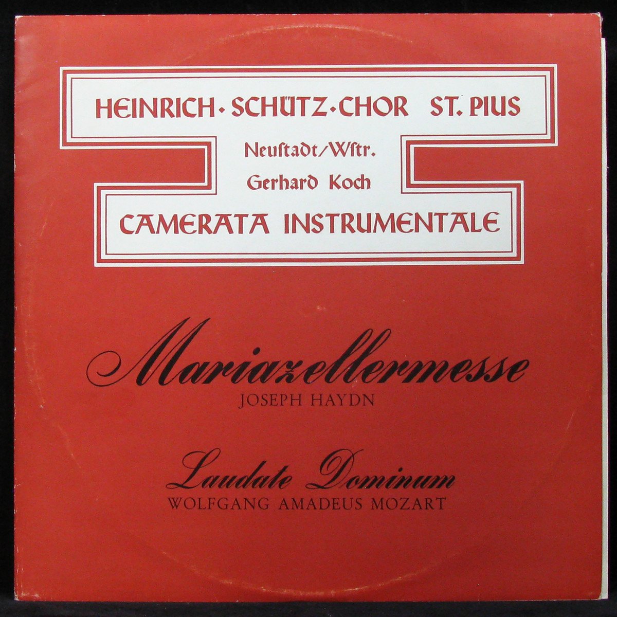 LP Heinrich Schutz Chor St. Pius Neustadt / Weinstr — Haydn: Theresienmesse фото