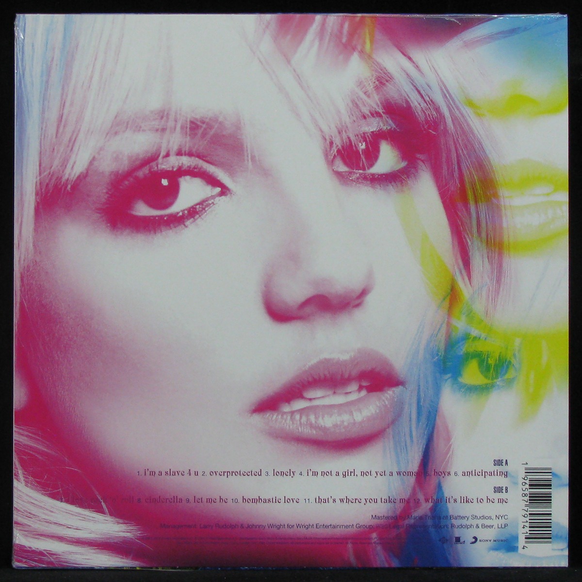 LP Britney Spears — Britney (coloured vinyl) фото 2