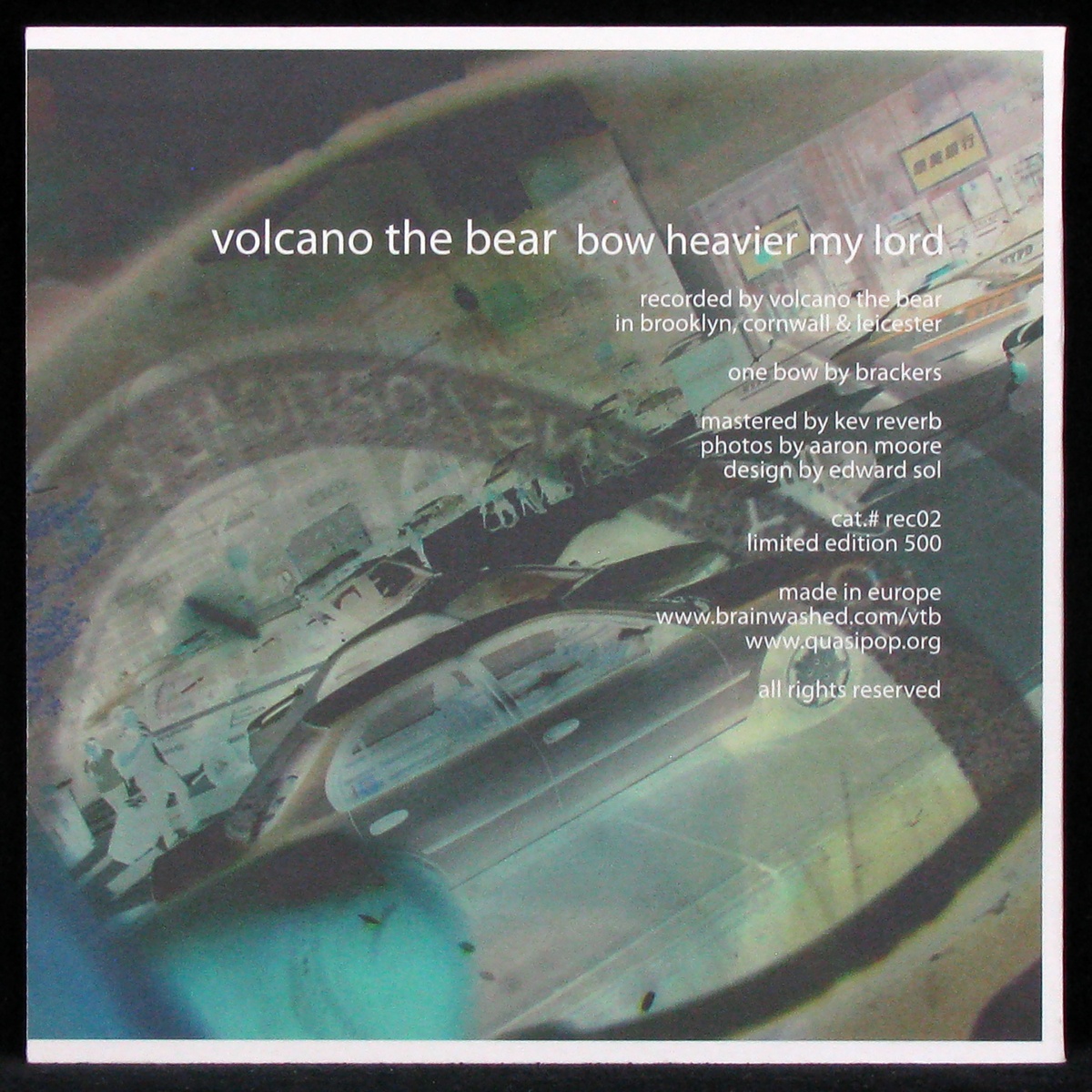 LP Volcano The Bear — That People Don't Know They Are Monsters (single) фото 2