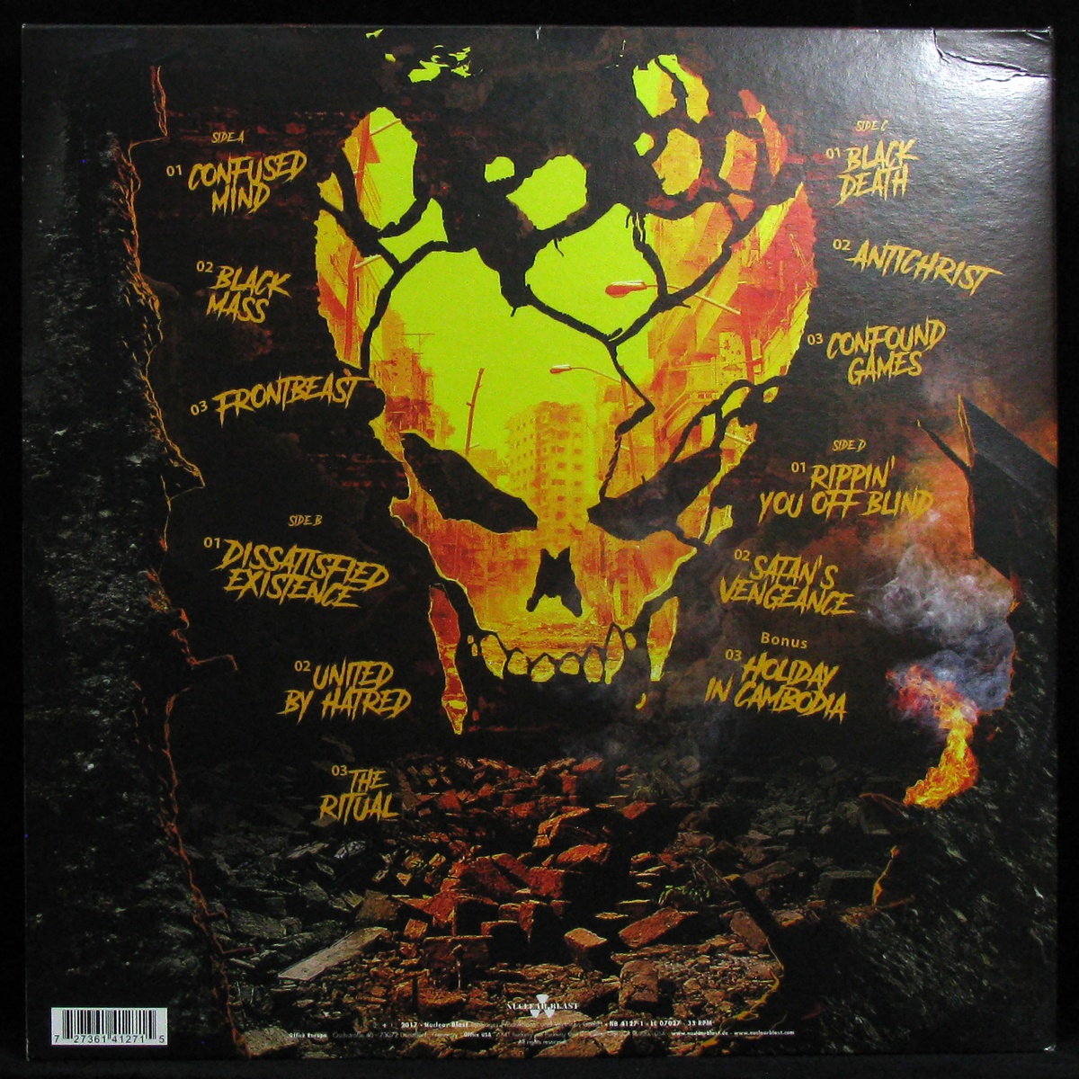 LP Destruction — Thrash Anthems II (2LP) фото 2
