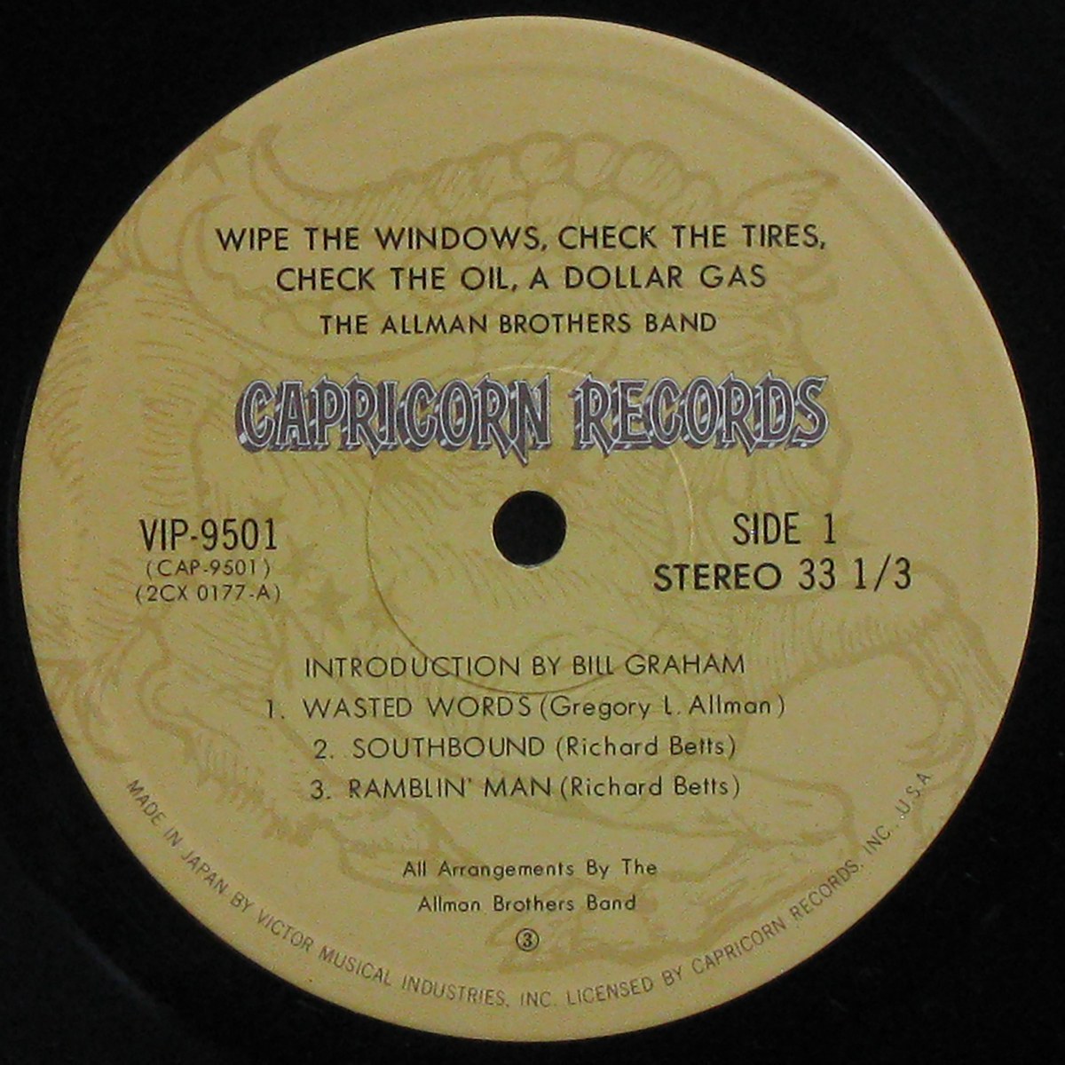 LP Allman Brothers Band — Wipe The Windows, Check The Oil, Dollar Gas (2LP) фото 3