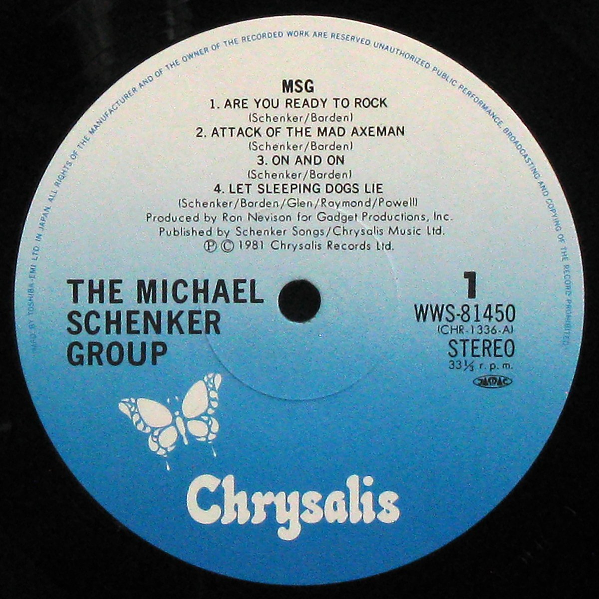 LP Michael Schenker Group — MSG фото 3
