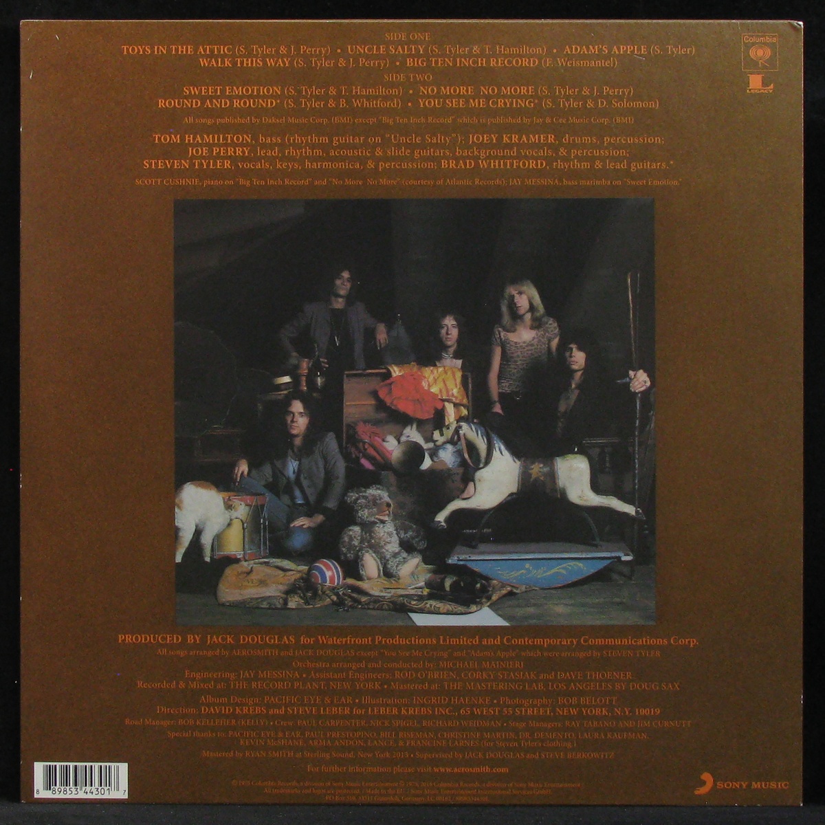 LP Aerosmith — Toys In The Attic фото 2