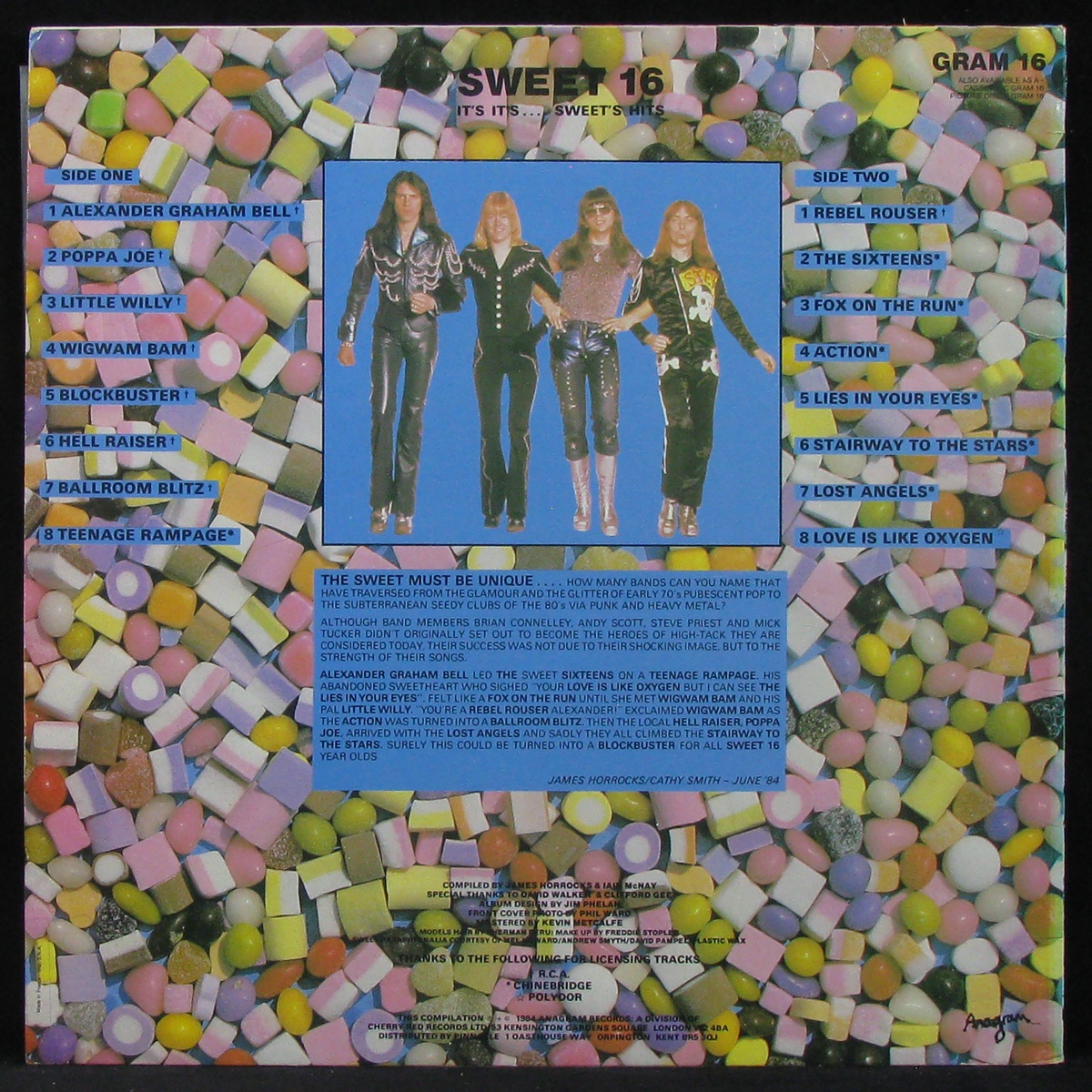 LP Sweet — Sweet 16 - Its Its... Sweet Hits фото 2