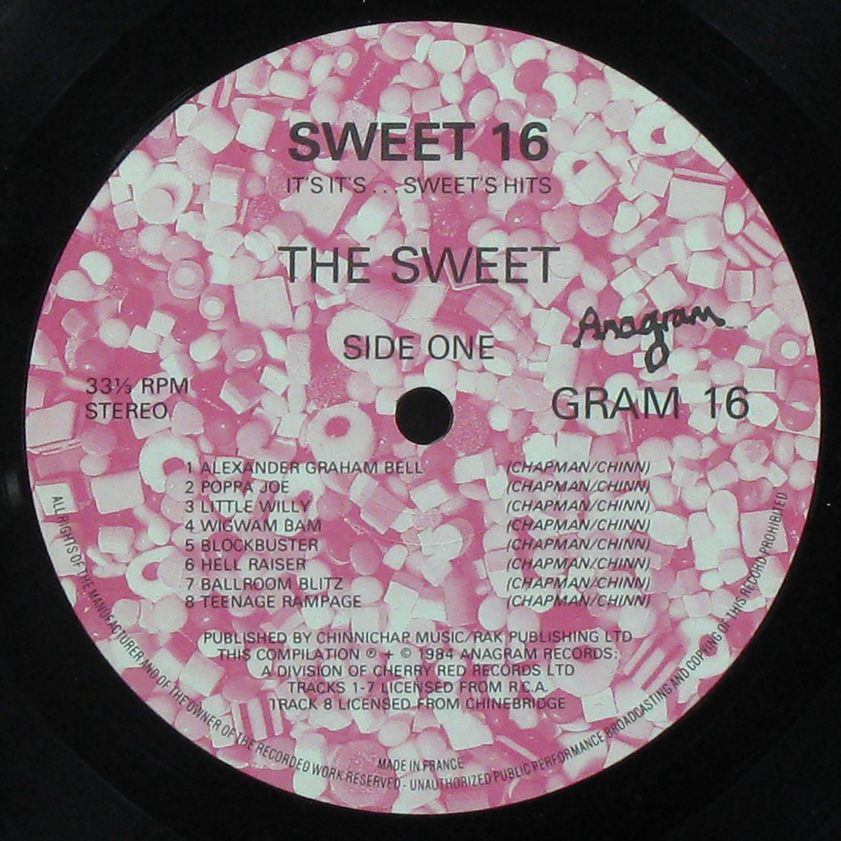 LP Sweet — Sweet 16 - Its Its... Sweet Hits фото 3