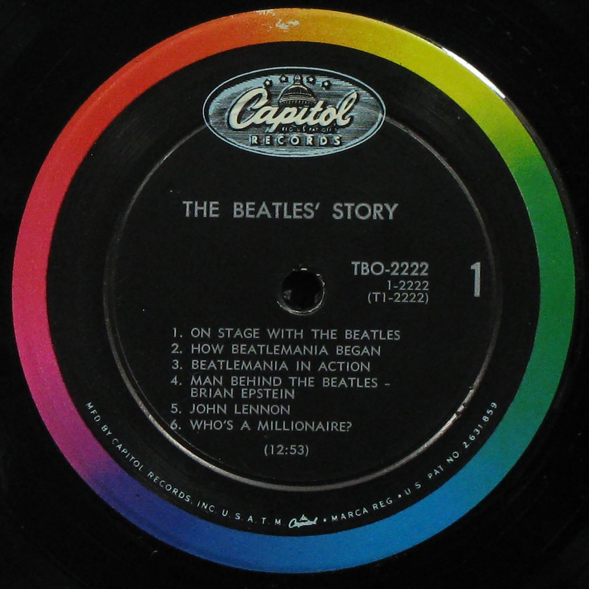 LP Beatles — Beatles' Story (2LP) фото 2