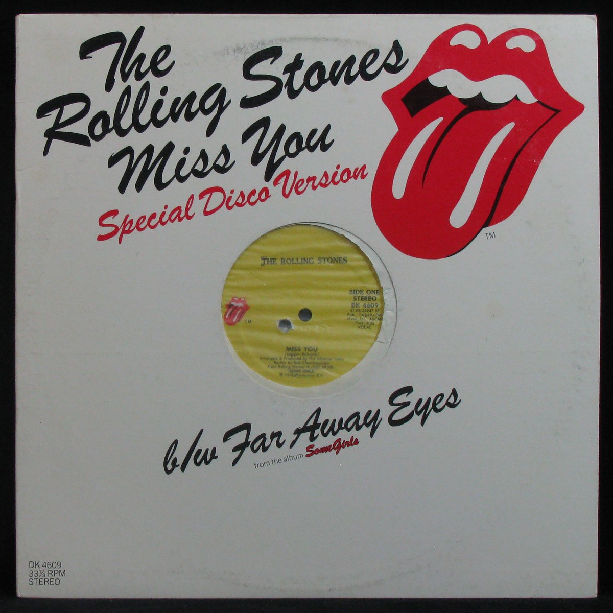 LP Rolling Stones — Miss You (Special Disco Version) (maxi) фото