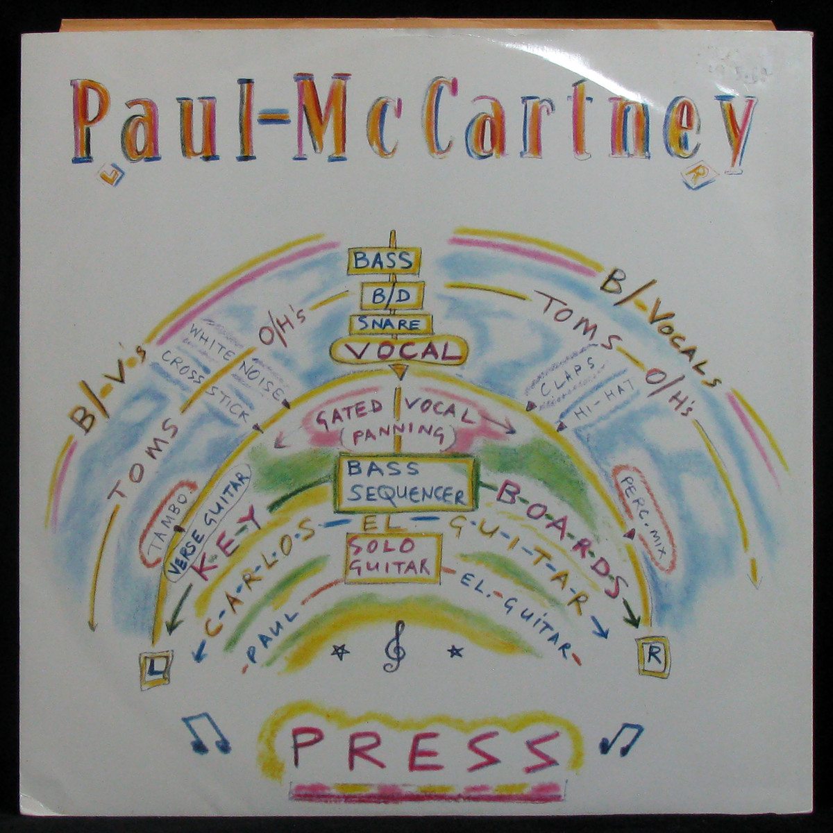LP Paul McCartney — Press (maxi) фото