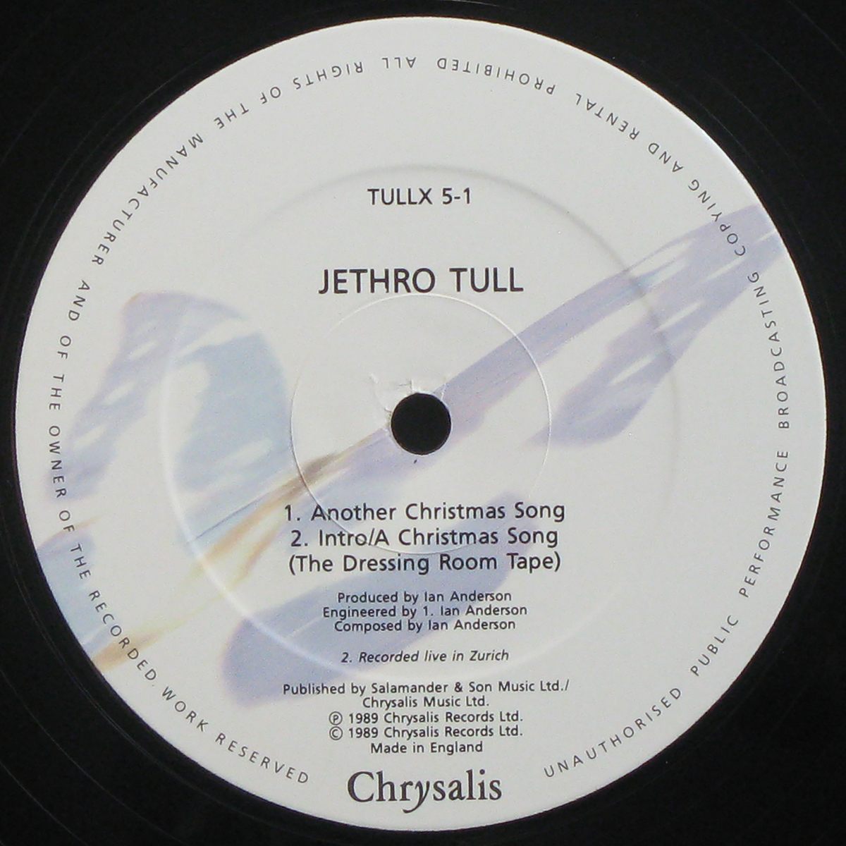 LP Jethro Tull — Another Christmas Song (EP) фото 2