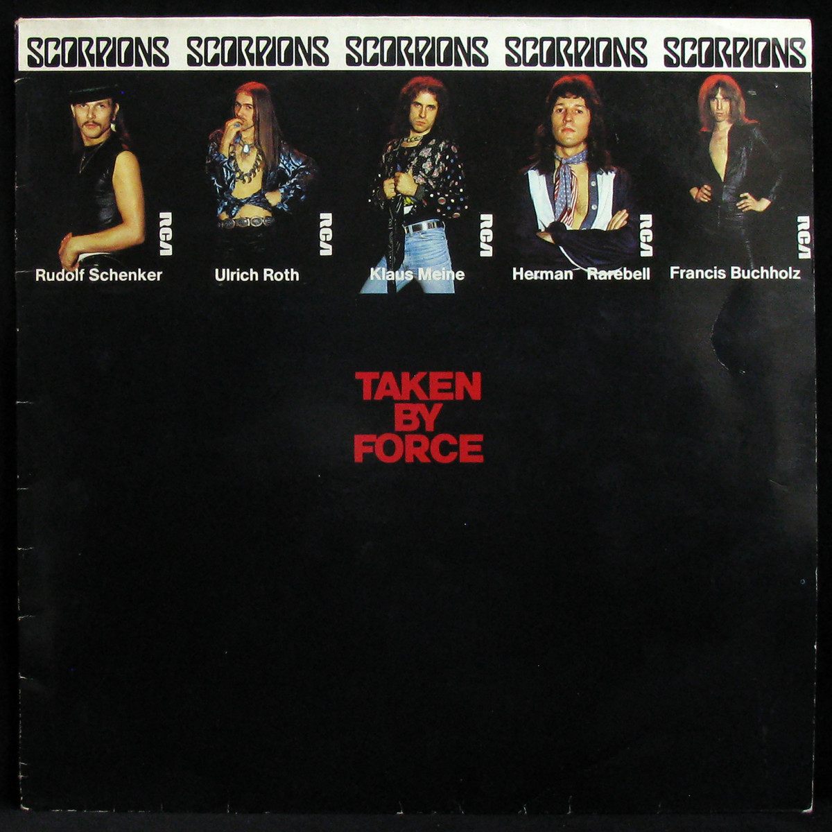 LP Scorpions — Taken By Force фото