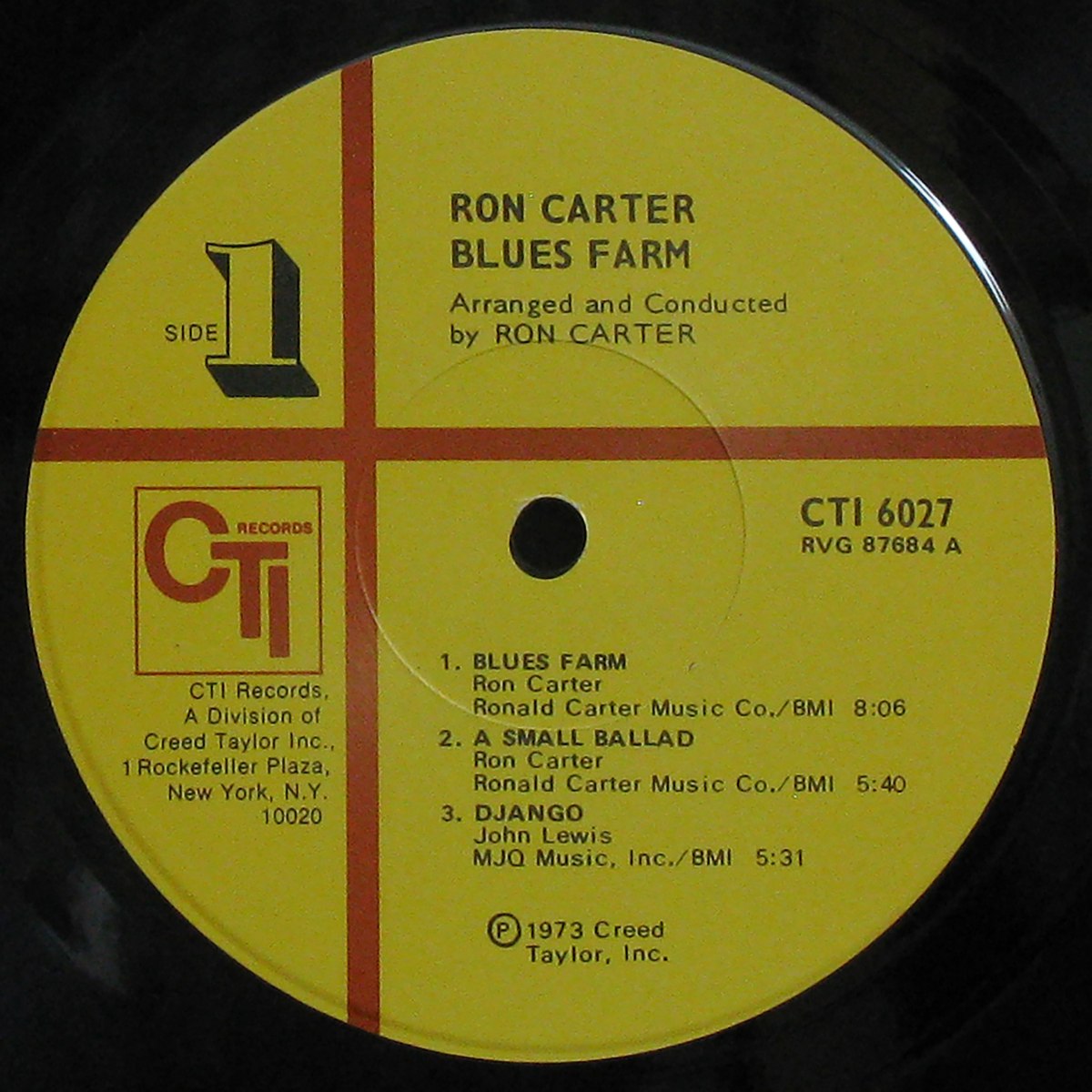 LP Ron Carter — Blues Farm фото 3