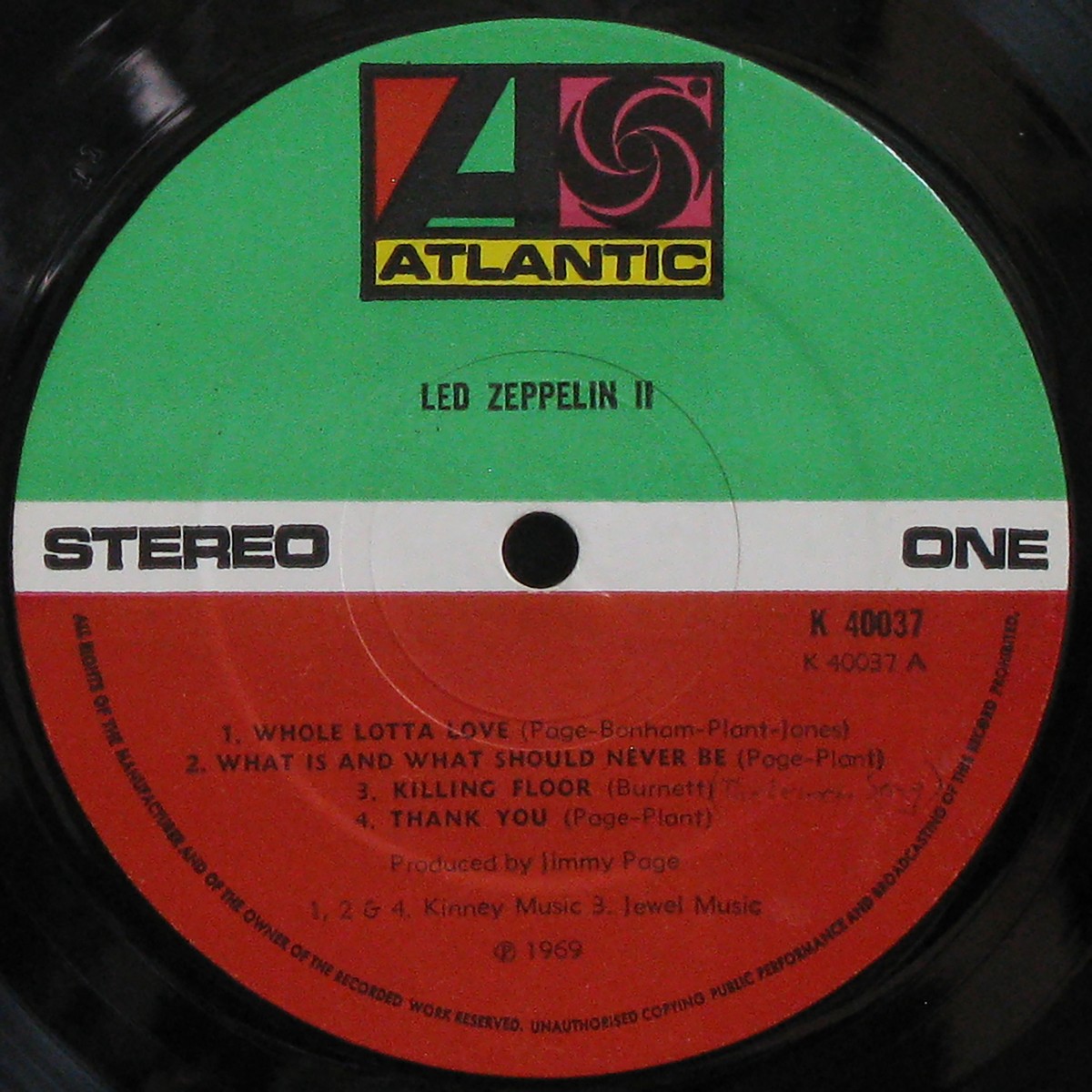 LP Led Zeppelin — Led Zeppelin II фото 3