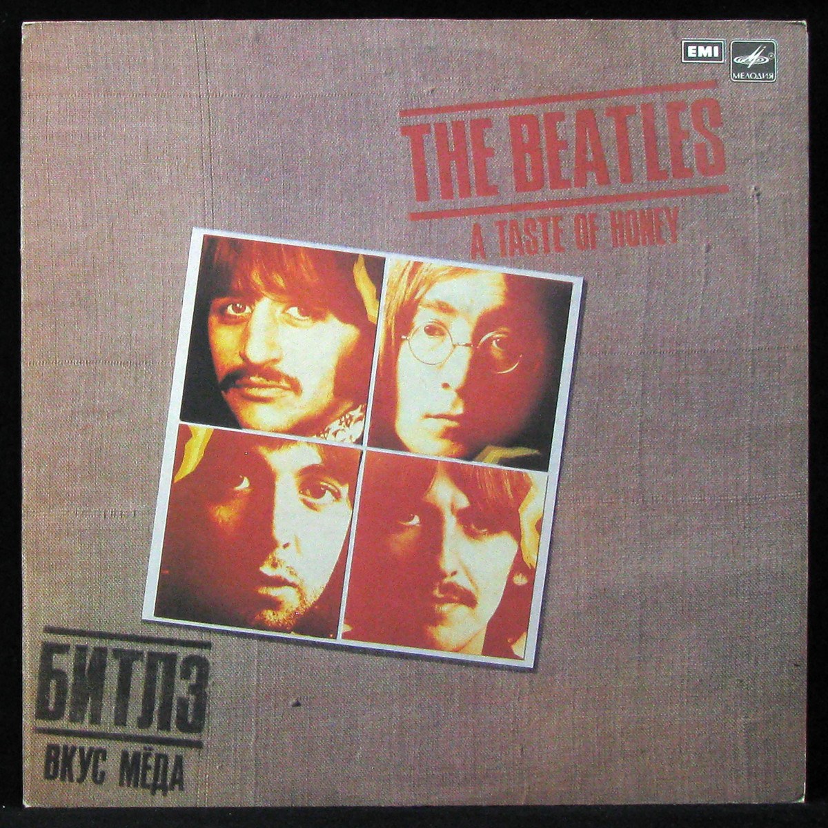LP Beatles — A Taste Of Honey = Вкус меда фото